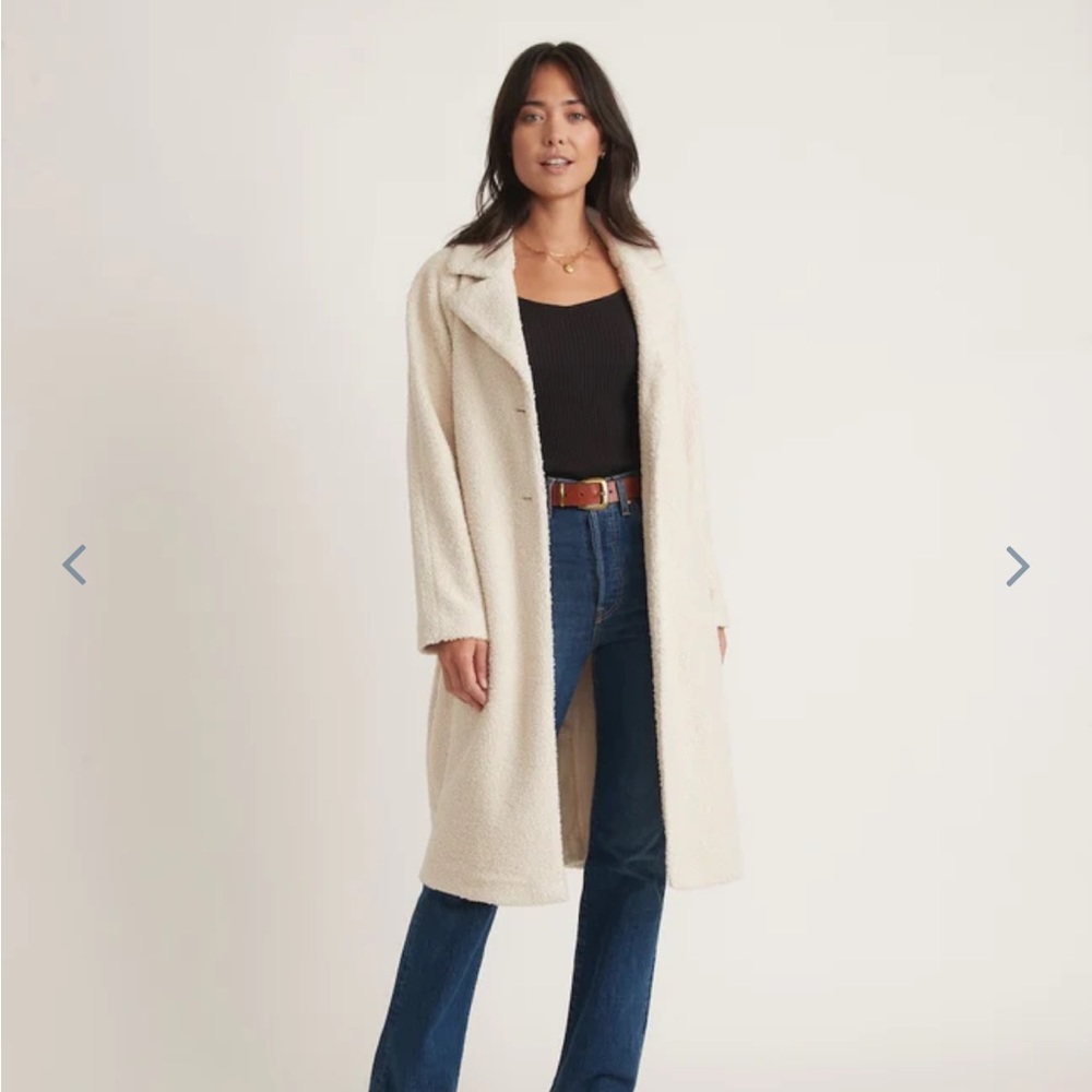 Marine Layer Aspen teddy coat